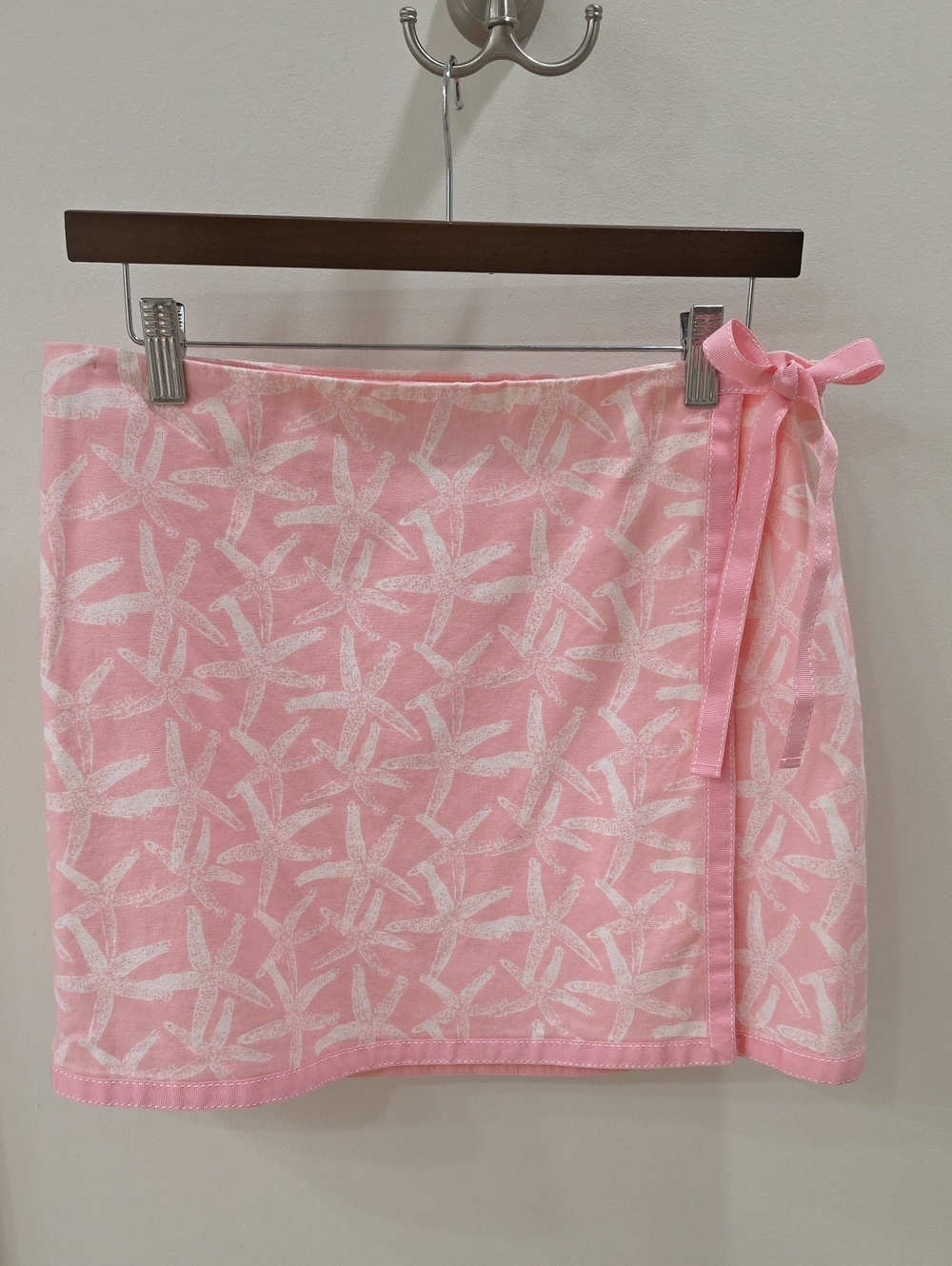 Vineyard Vines Coral Pink Cotton Starfish Skirt